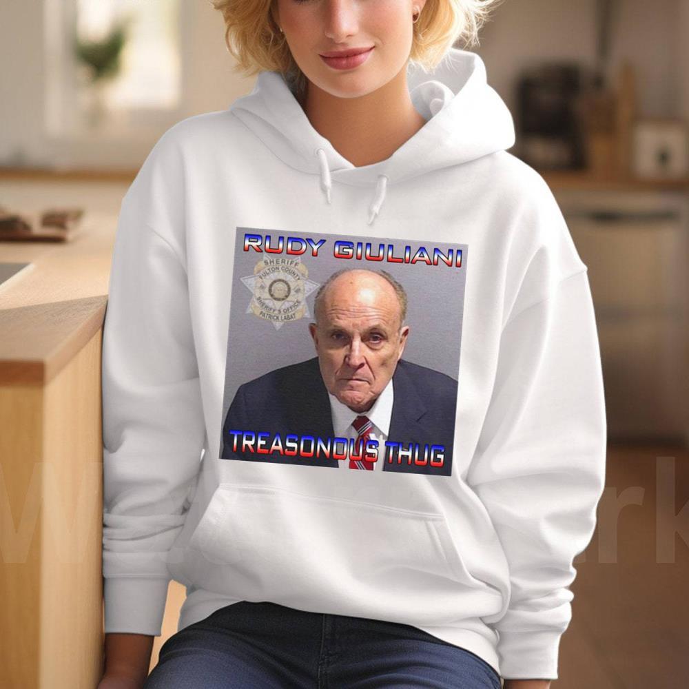 Rudy Giuliani Mugshot Shirt For Men And Women, Rudy Giuliani Sweater Short Sleeve