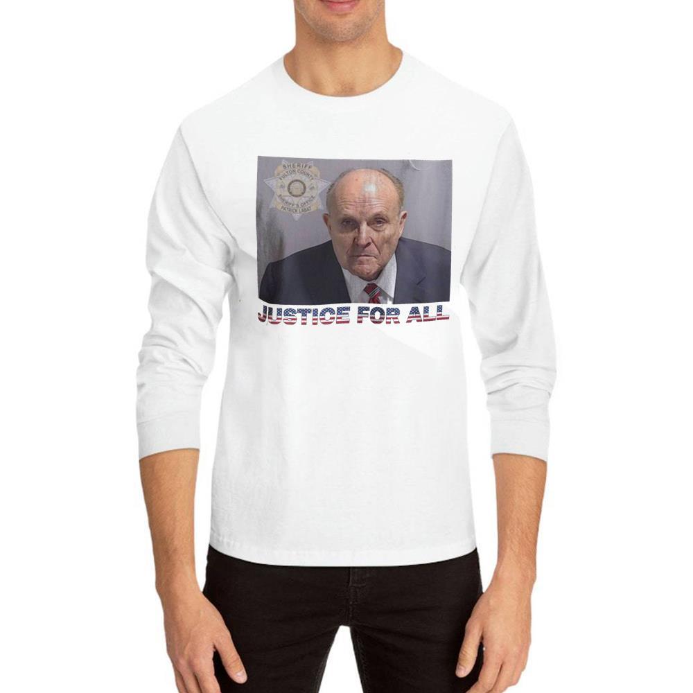 Rudy Giuliani Mugshot Shirt Fromamerica, Giuliani Mugshot Unisex Hoodie Sweater