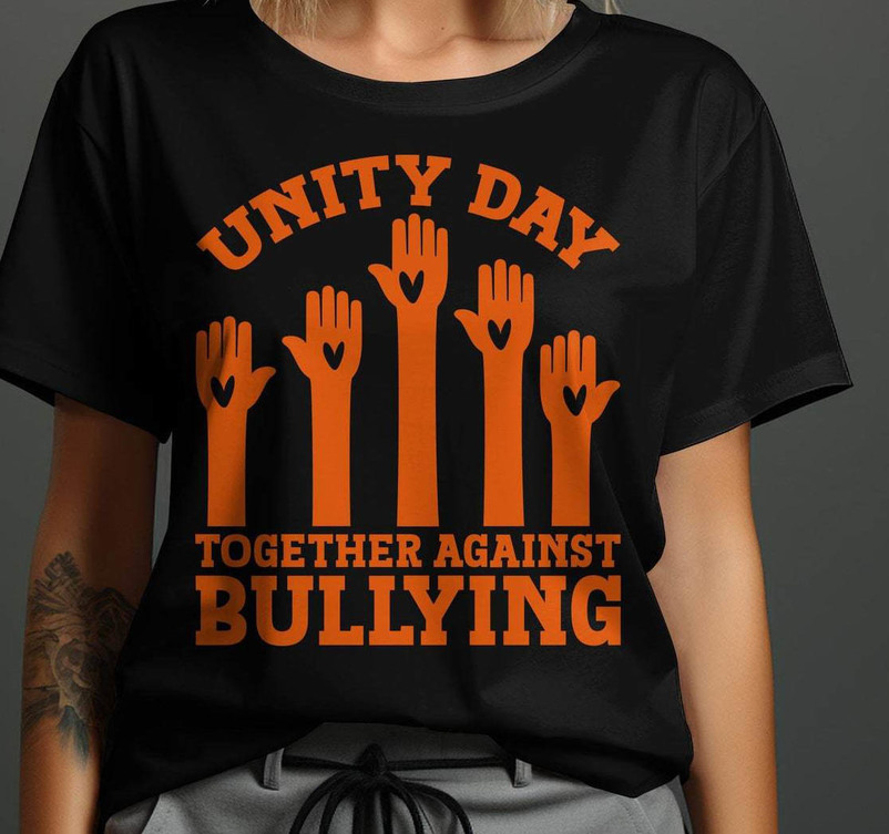 Unity Day Shirt, Unity Day Together Against Bullying Unisex Hoodie Crewneck