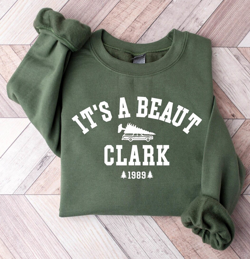 It's A Beaut Clark Trendy Shirt, Christmas Tree Unisex Hoodie Tee Tops