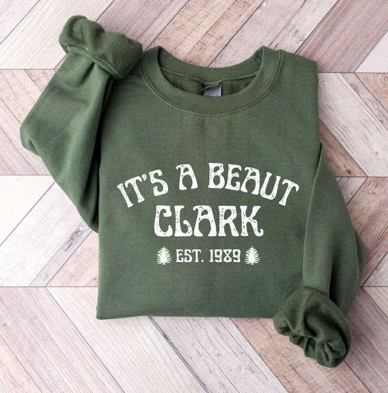 It's A Beaut Clark Shirt, Christmas Griswold Crewneck Short Sleeve