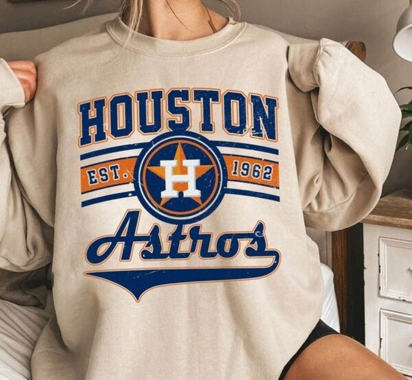 Vintage Houston Astros Est 1962 Shirt, Trendy Unisex Hoodie Sweater