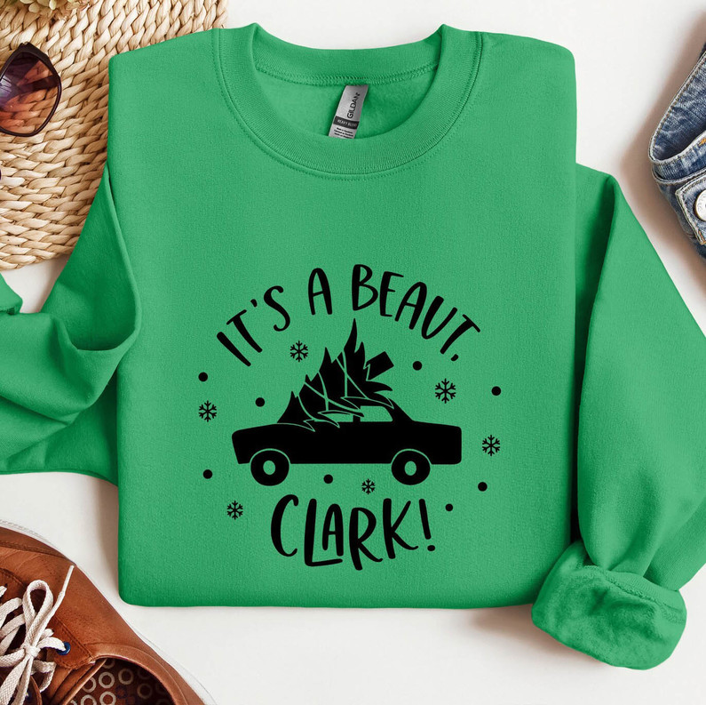 Griswold It's A Beaut Clark Shirt, Funny Christmas Tee Tops Long Sleeve