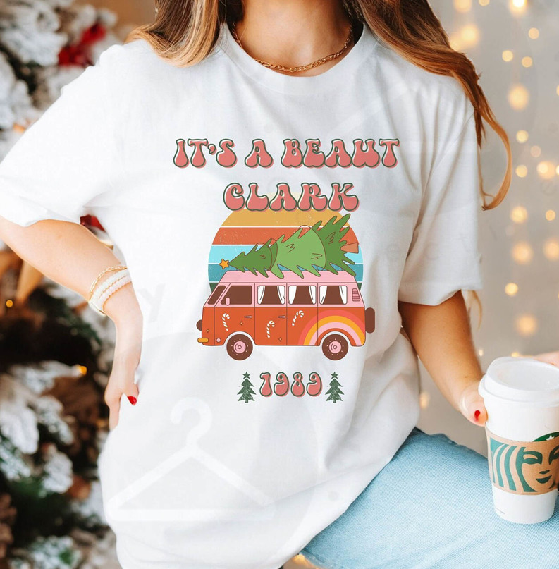 It's A Beaut Clark Shirt, Christmas Tree Long Sleeve Unisex Hoodie