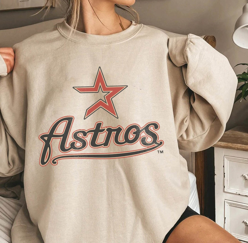 Vintage Houston Astro Shirt, Astro Baseball Crewneck Unisex Hoodie
