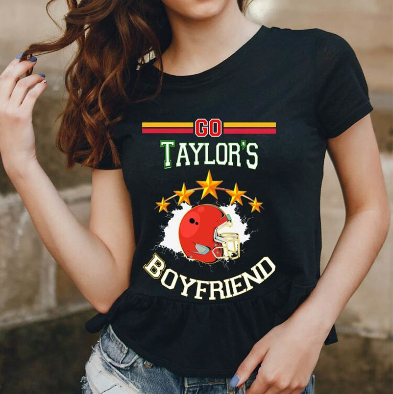 Go Taylor S Boyfriend Shirt, Football Taylors Version Short Sleeve Sweatshirt