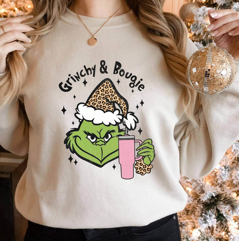Funny Grinch Bougie Shirt, Christmas Hoodie Crewneck