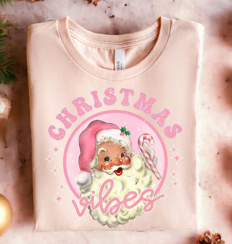 Christmas Vibes Cute Shirt, Happiness Sweatshirt Crewneck