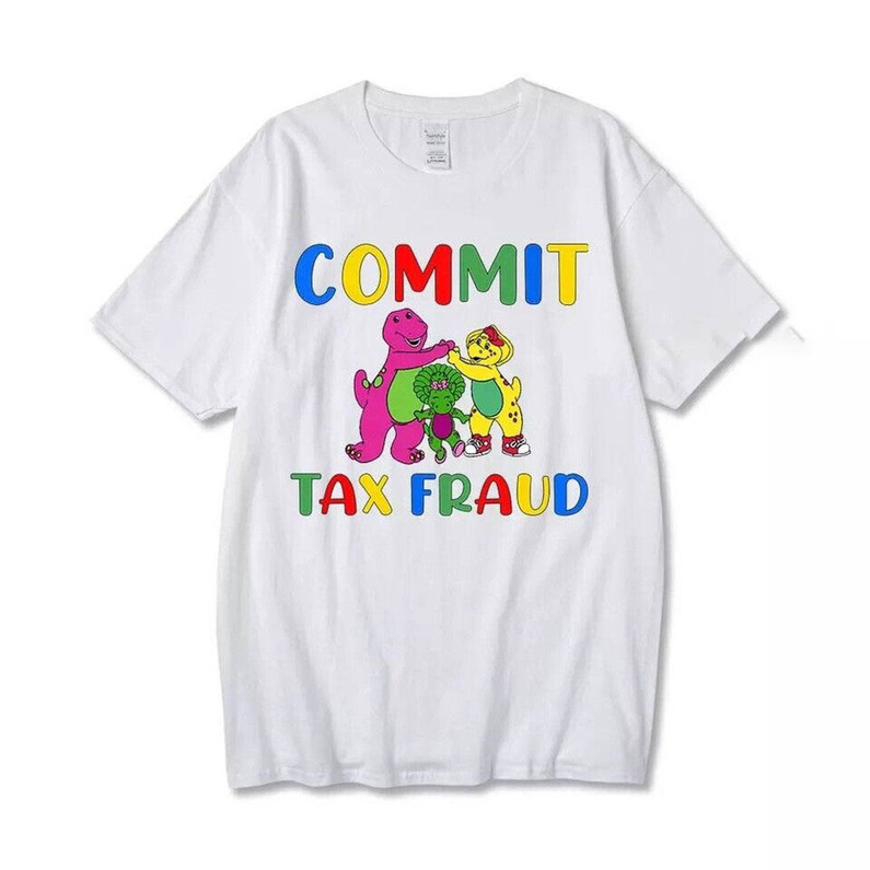 Commit Tax Fraud Capybara Shirt, Funny Meme Long Sleeve Unisex T Shirt