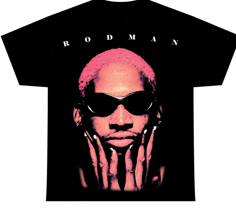Dennis Rodman Shirt, Hip Hop Music Short Sleeve Unisex T Shirt