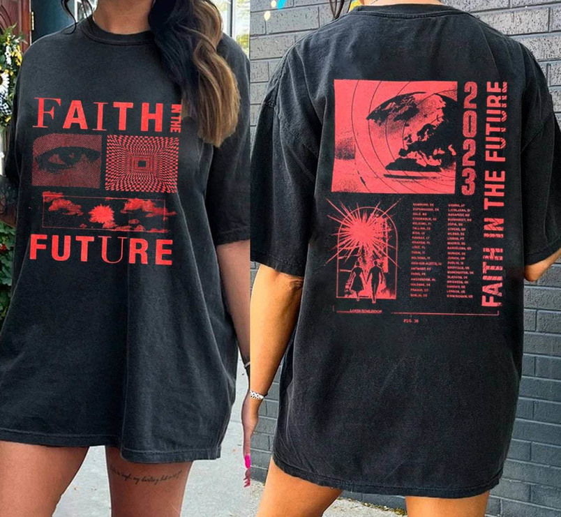 Faith In The Future Shirt, Louis Tomlinson Unisex Hoodie Long Sleeve