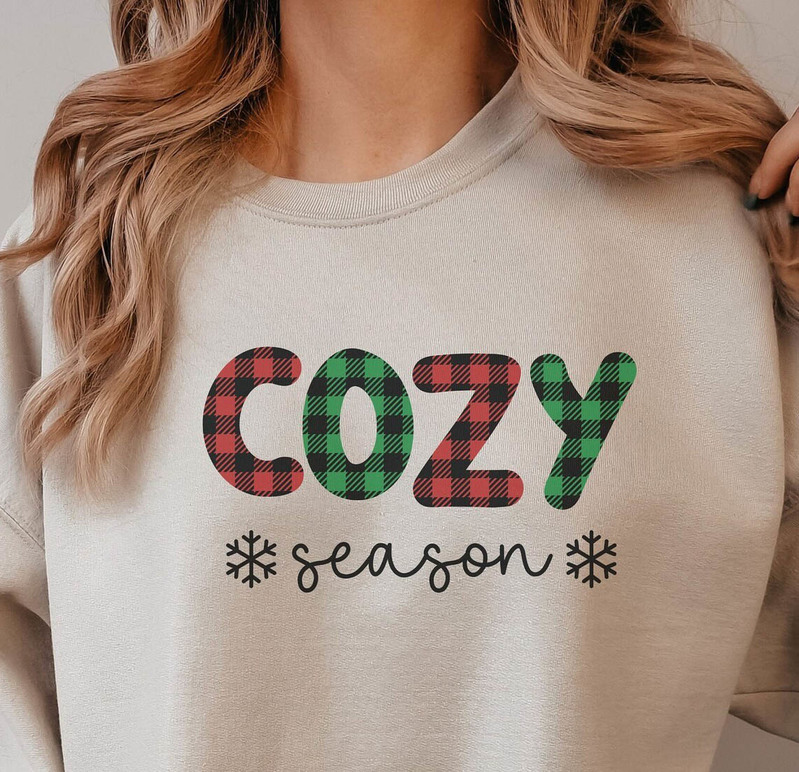 Retro Cozy Season Shirt, Retro Christmas Unisex T Shirt Unisex Hoodie