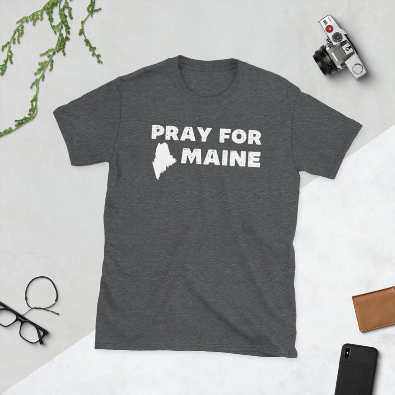 Lewiston Strong Shirt, Trendy Pray For Maine Short Sleeve Long Sleeve