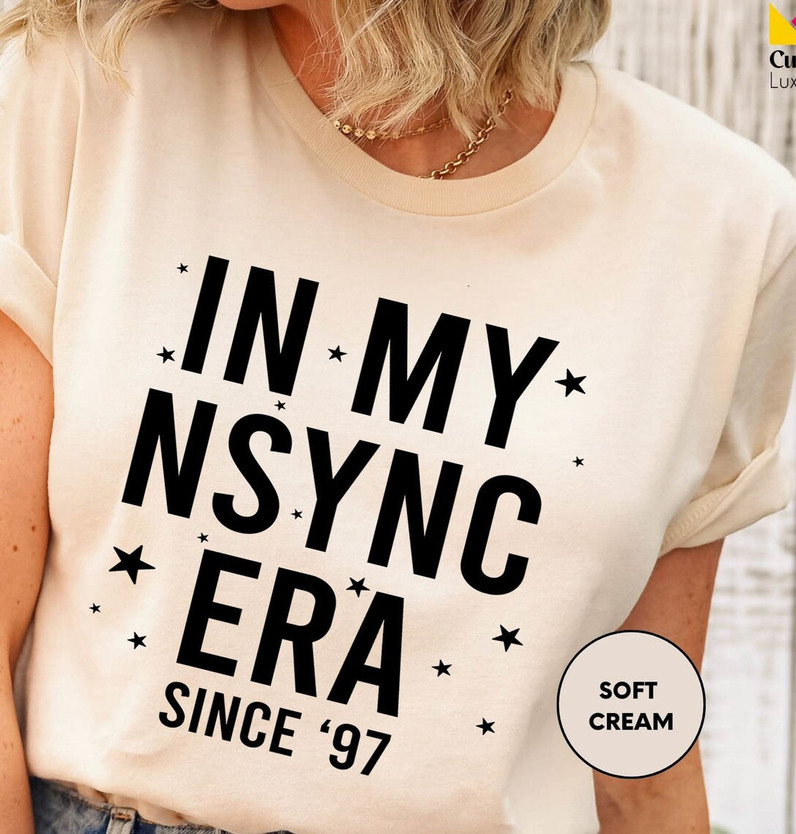 In My Nsync Reunion Era Shirt, Nsync Band Tee Tops Crewneck Sweatshirt
