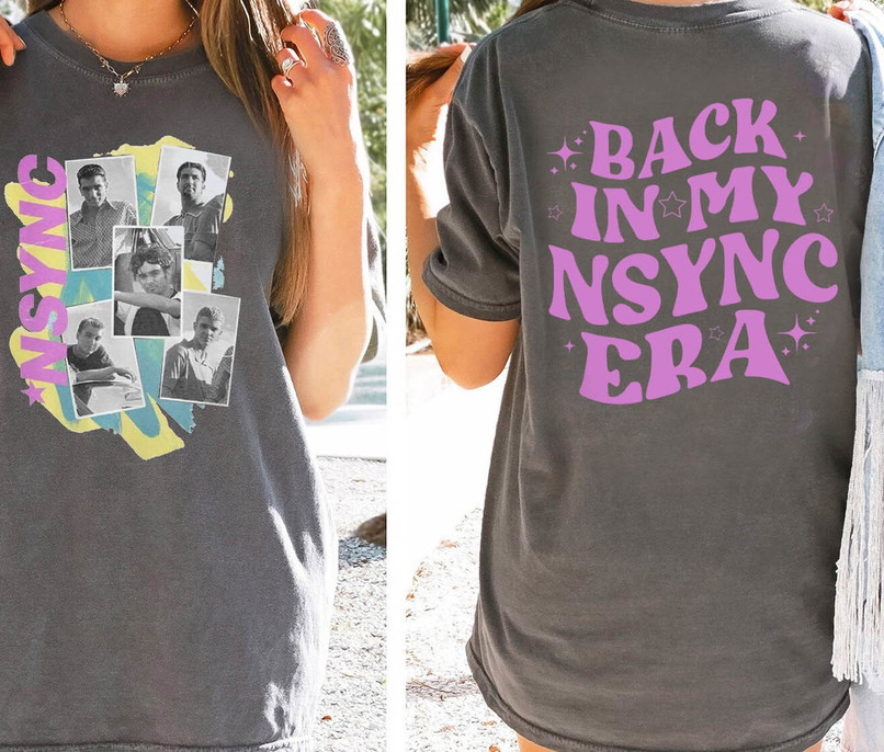 In My Nsync Reunion Era Shirt, Nsync Band Short Sleeve Tee Tops