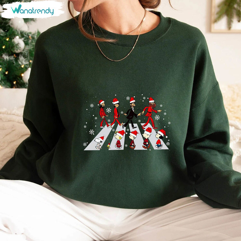 The Beatles Christmas Shirt, Beatles Christmas Music Short Sleeve Unisex T Shirt