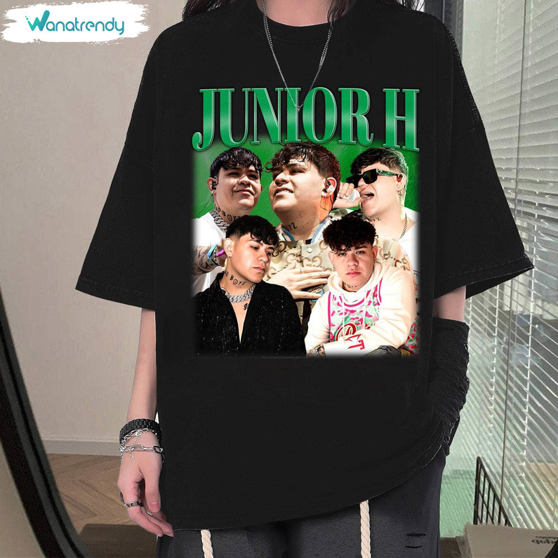 Junior H Shirt, Vintage Music Tee Tops Crewneck Sweatshirt