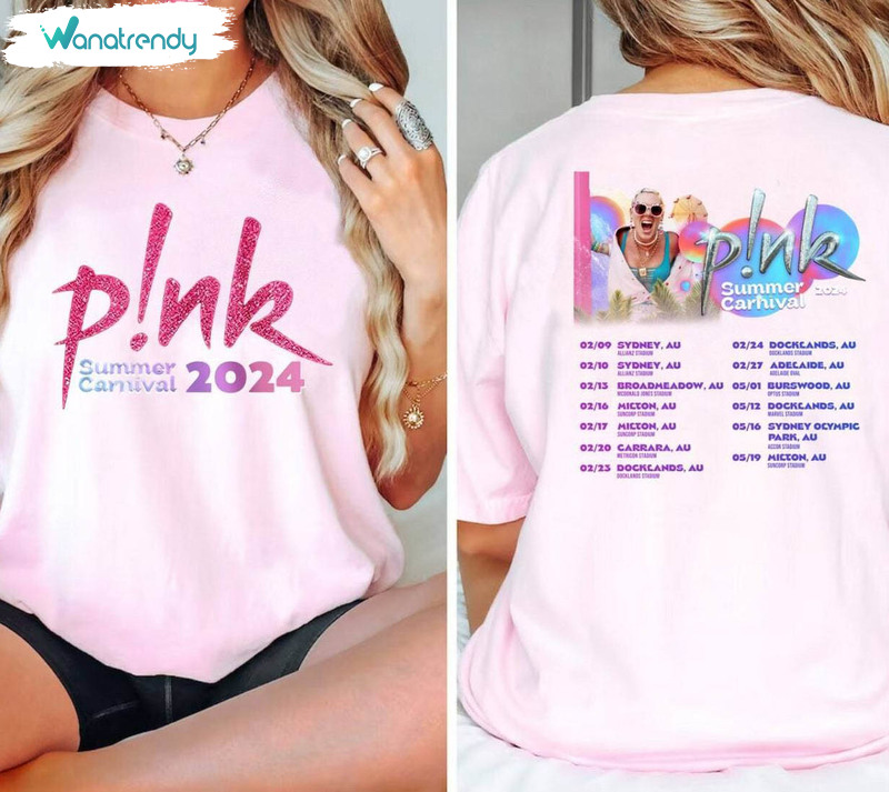 P Nk Summer Carnival 2024 Shirt, Music Festival Short Sleeve Long Sleeve