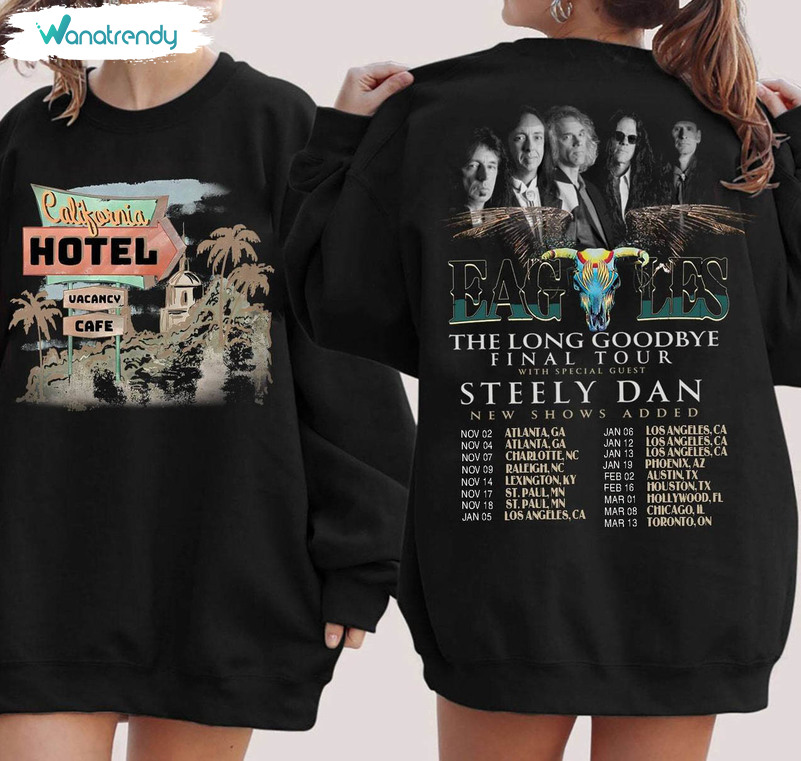 Final Tour Eagles Shirt, Rock Music Band Unisex T Shirt Unisex Hoodie