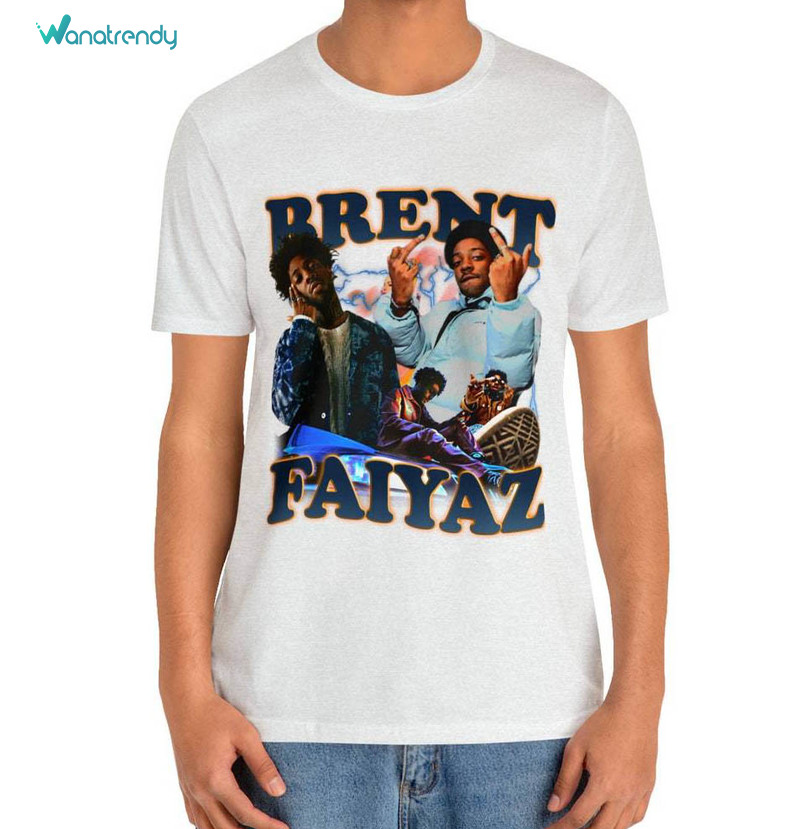 Brent Faiyaz Shirt, Wasteland Unisex Hoodie Long Sleeve