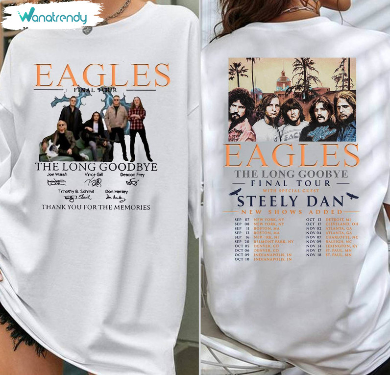 The Eagles Band Shirt, Rock Tour Unisex Hoodie Sweater