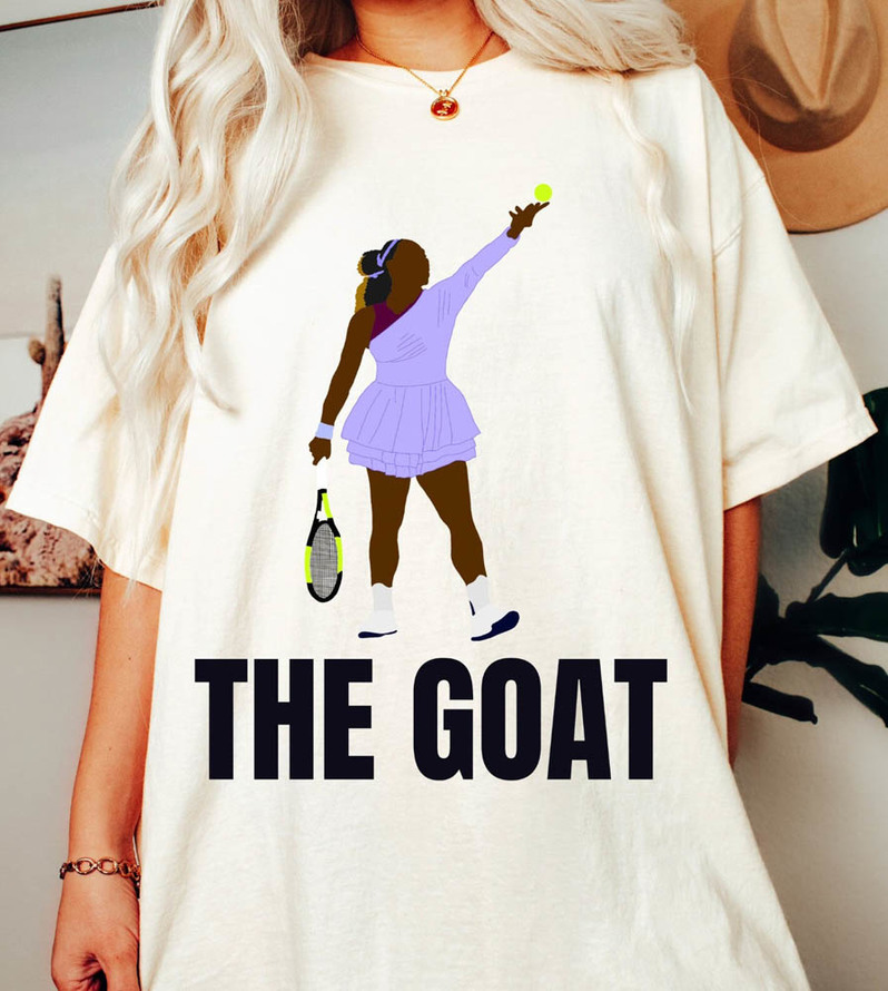 The Goat Serena Williams Tennis Legend Shirt