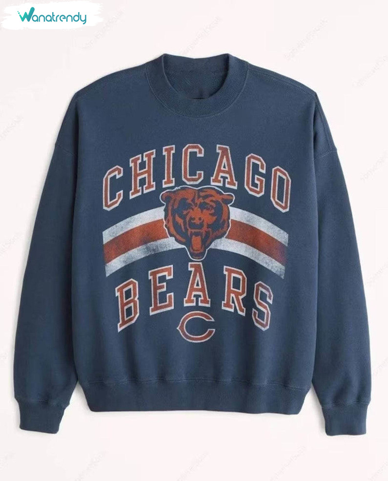 Chicago Bears Shirt, Nfl Chicago Bears Football Short Sleeve Tee Tops
