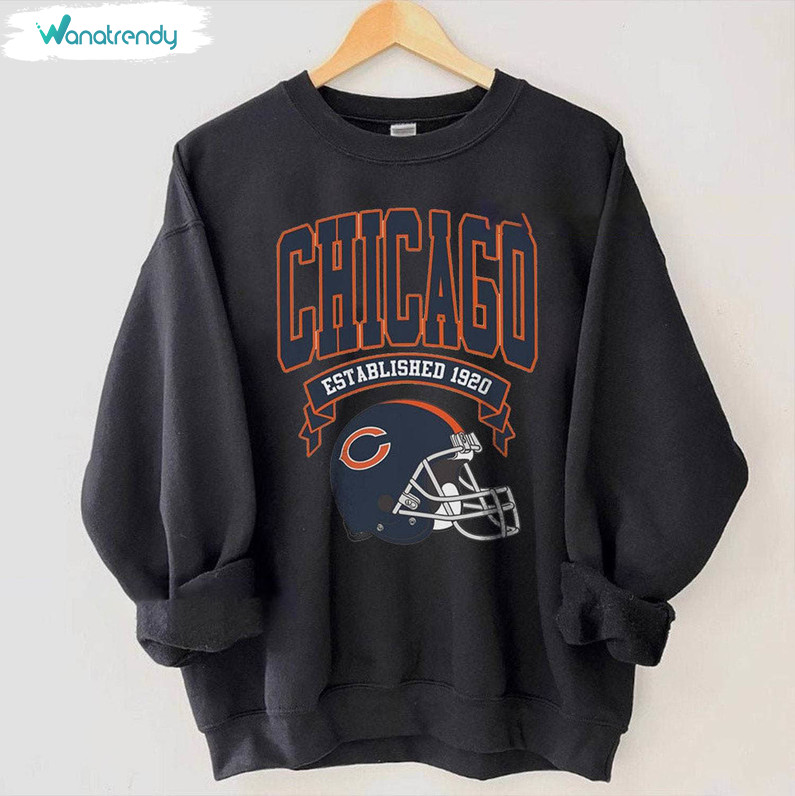 Vintage Chicago Bears Shirt, Game Day Short Sleeve Unisex T Shirt