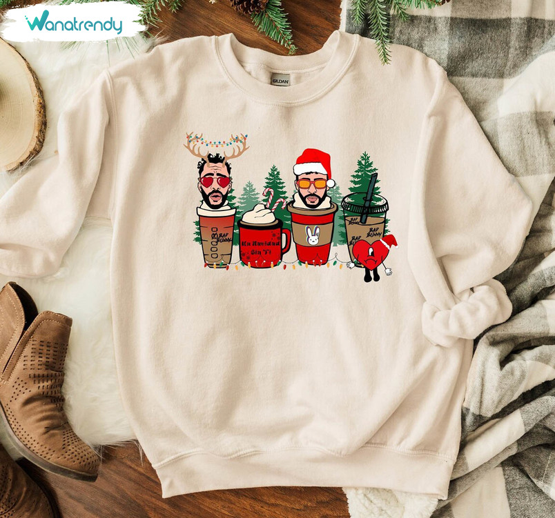 Una Navidad Sin Ti Christmas Shirt, Bad Bunny Un Verano Crewneck Sweatshirt Sweater