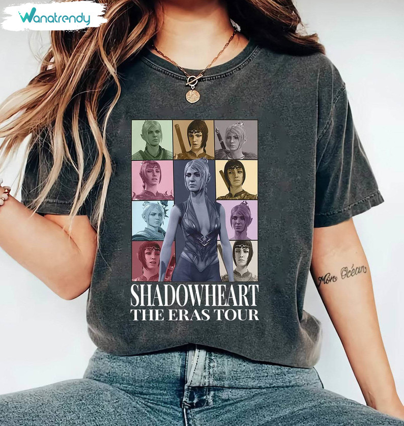 Shadowheart Eras Tour Comfort Shirt, Vintage Shadowheart Crewneck Sweatshirt Sweater