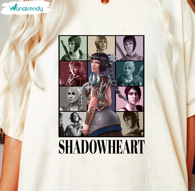 Shadowheart The Eras Comfort Shirt, Video Games Unisex Hoodie Sweater