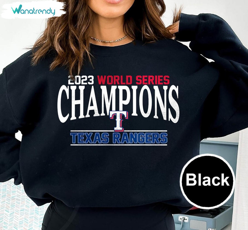 Texas Rangers Champions Shirt, Trendy Football Unisex Hoodie Tee Tops