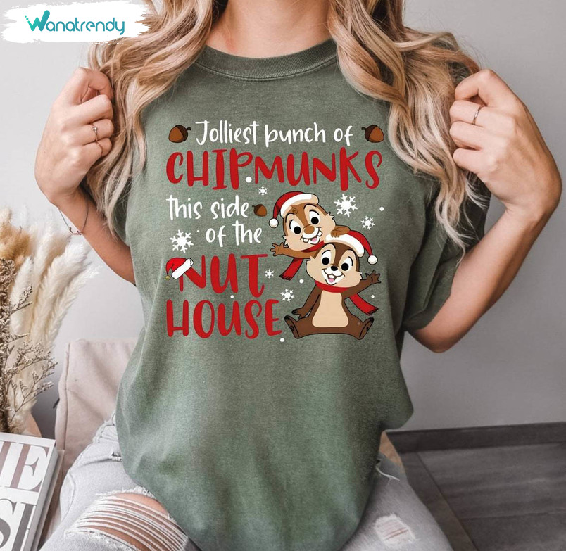 Chip And Dale Christmas Shirt, Christmas Disney Sweater Unisex T Shirt
