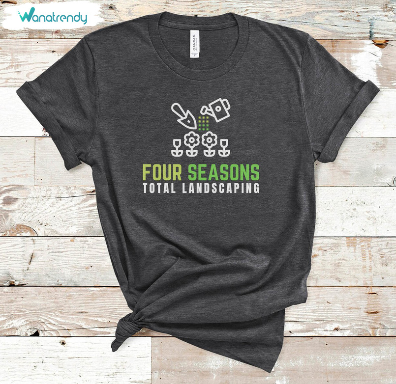 Four Seasons Total Landscaping Shirt , Funny Rudy Giuliani Long Sleeve Unisex T Shirt