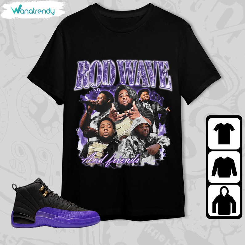 Rd Wave Trendy Shirt, Rod Wave Hiphop Long Sleeve Unisex T Shirt