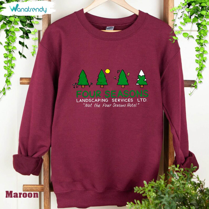 Four Seasons Landscaping Shirt, Liberal Biden Sweater Hoodie