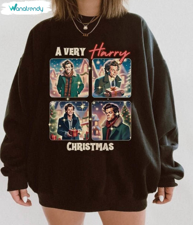 A Very Harry Christmas Shirt, Frat Harry Unisex T Shirt Short Sleeve