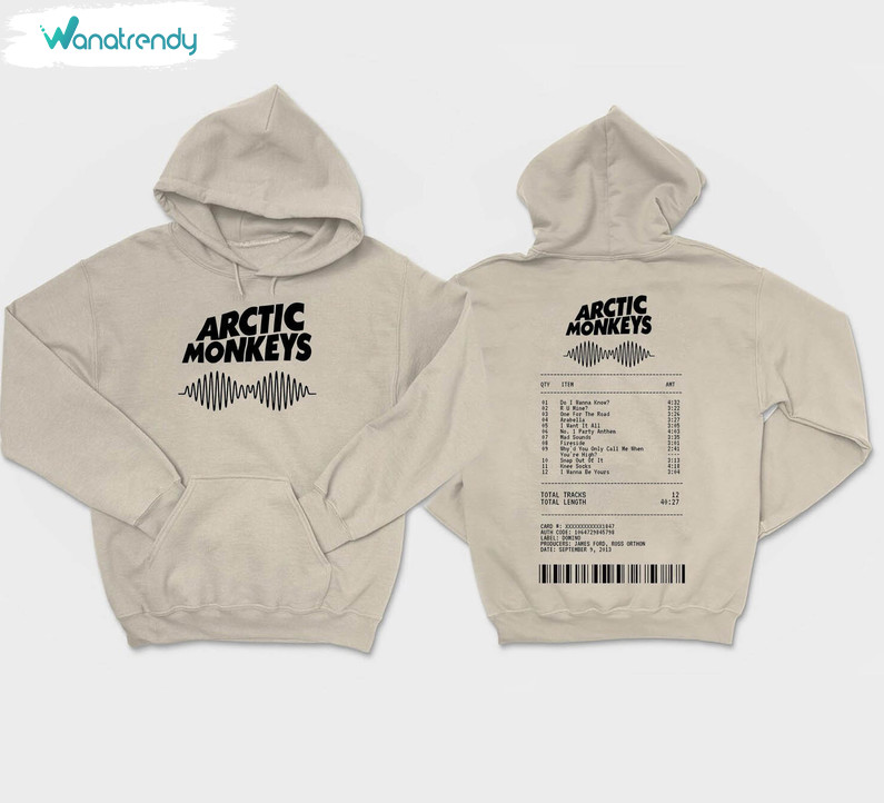 Arctic Music Trendy Shirt, Arctic Monkeys 2023 Unisex Hoodie T-Shirt