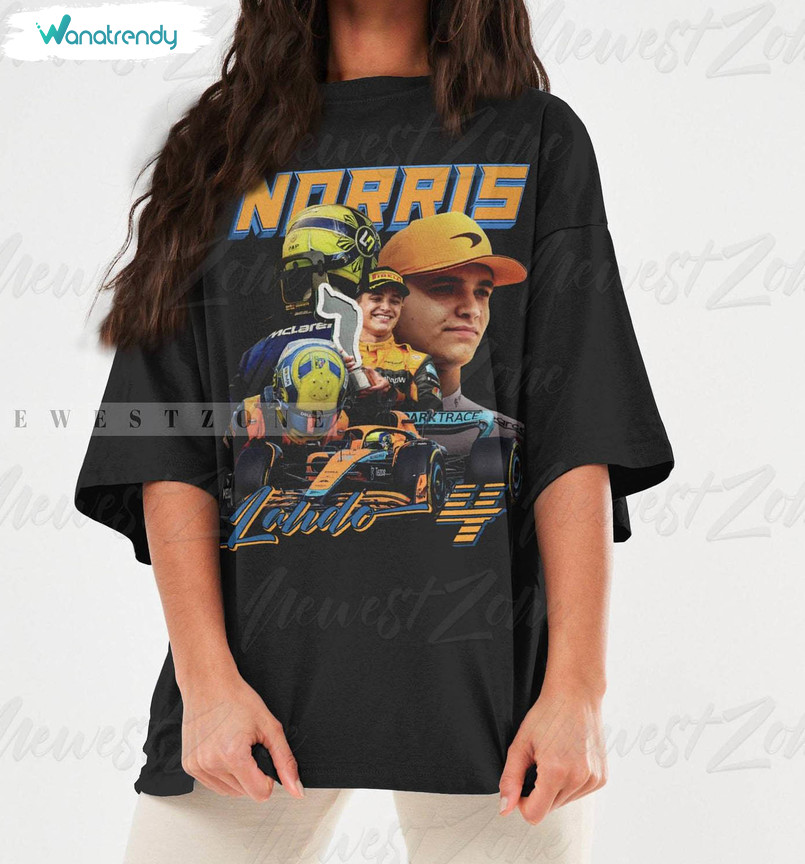 Norris Lando Shirt, Driver Racing Championship Formula Unisex Hoodie Long Sleeve