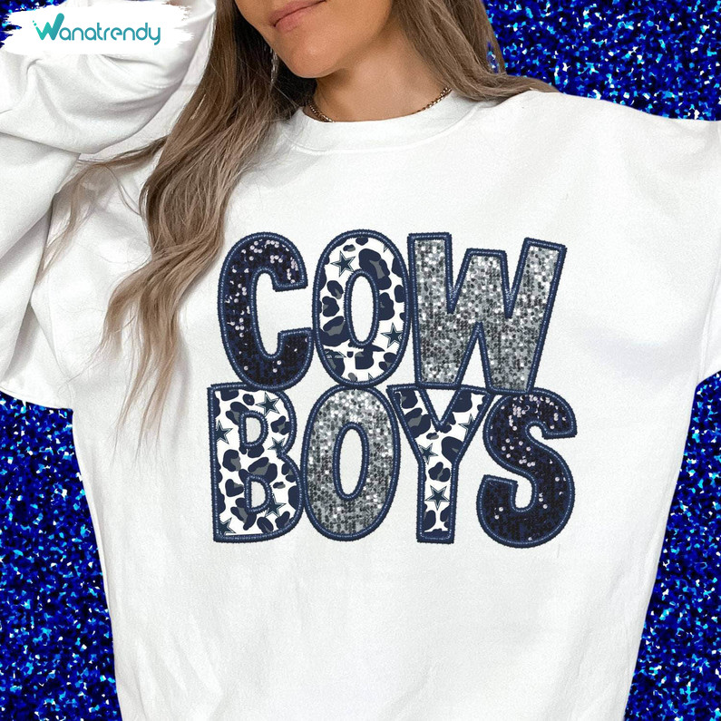 Cowboys Football Sweatshirt, Dallas Cowboys Short Sleeve Tee Tops