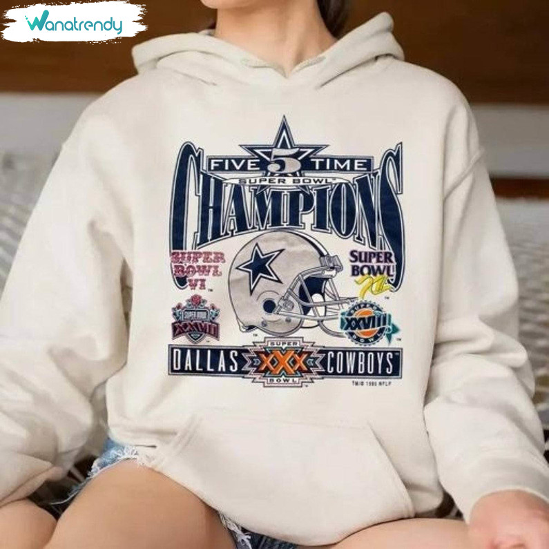 Vintage Dallas Cowboys Shirt, Trendy Unisex Hoodie Sweater