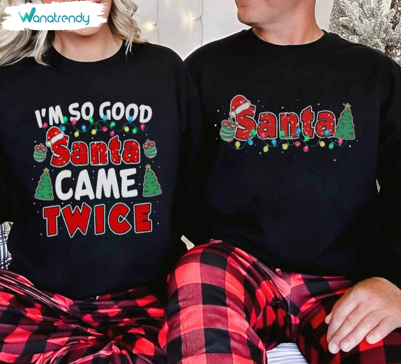 Funny Couples Ugly Christmas Shirt, Matching Christmas Unisex T Shirt Unisex Hoodie
