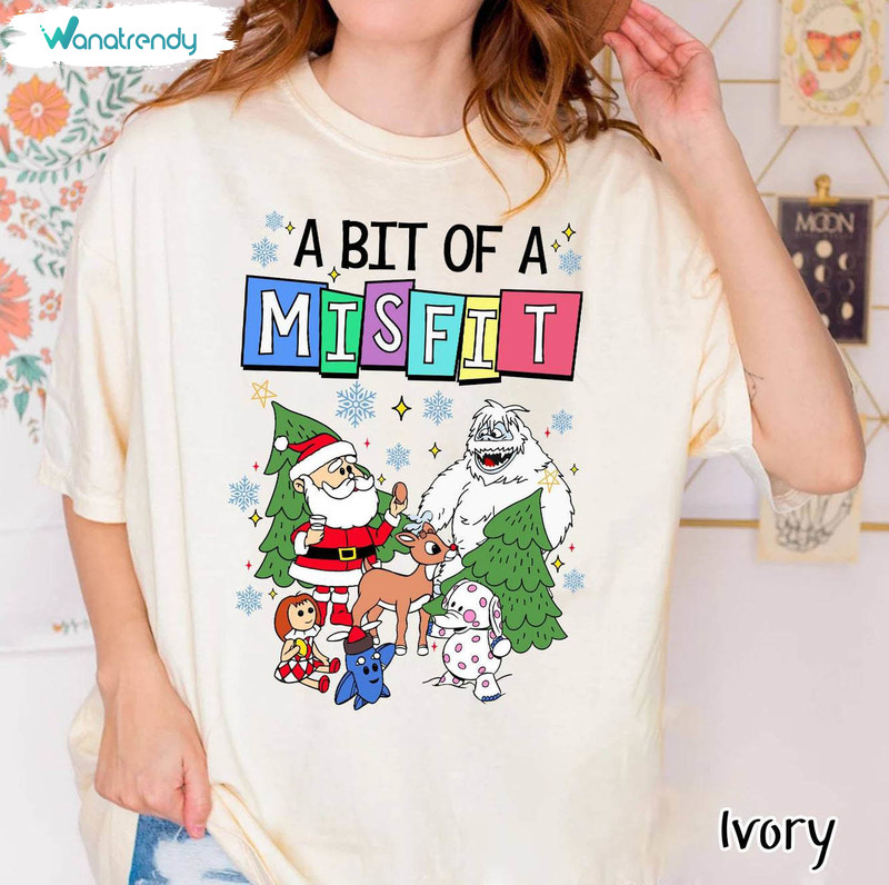 Misfit Toys Christmas Shirt, Rudolphs The Red Nosed Long Sleeve Unisex Hoodie