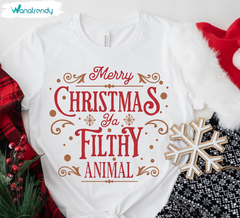 Merry Christmas Yall Shirt, Retro Xmas Funny Unisex T Shirt Sweater