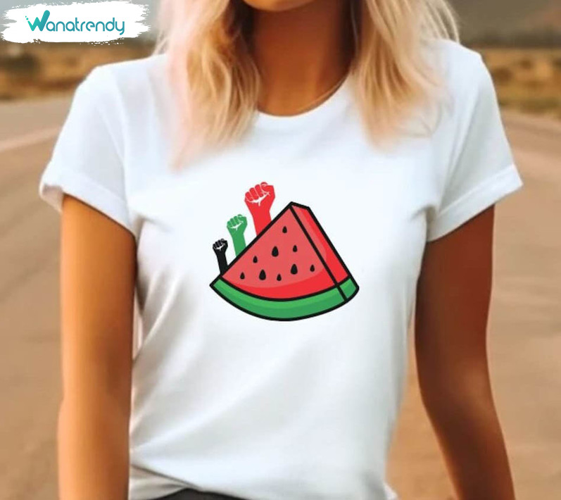This Is Not A Watermelon Shirt, Palestine Collection Short Sleeve Long Sleeve
