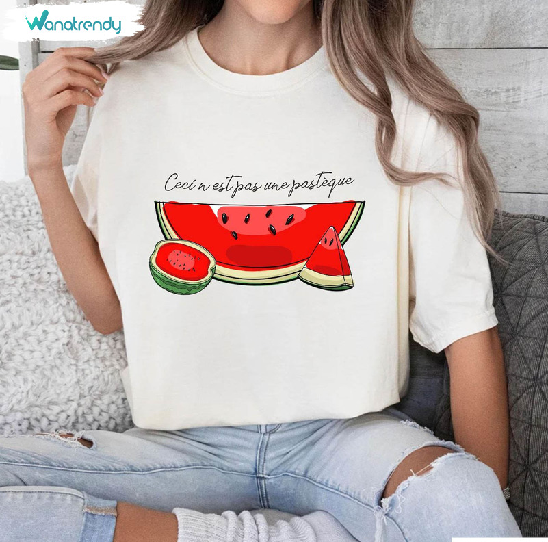 This Is Not A Watermelon Shirt, Comfort Palestine Unisex T Shirt Short Sleeve