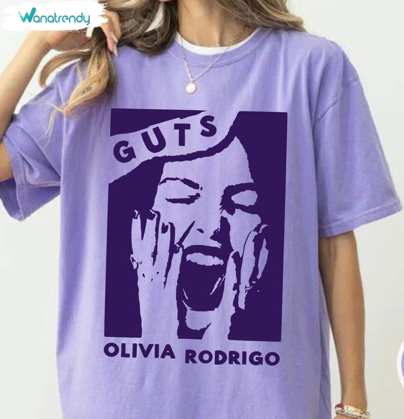 Vintage Olivia Rodrigo Guts Shirt 2023 Album Track List Hoodie