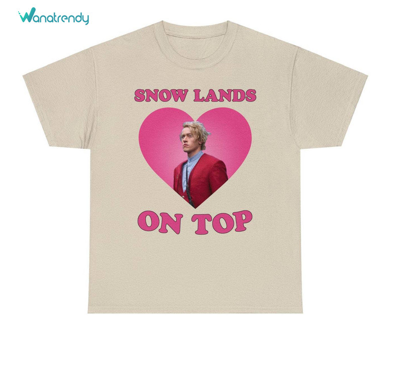 Coriolanus Snow Shirt, Lands On Top Short Sleeve Tee Tops