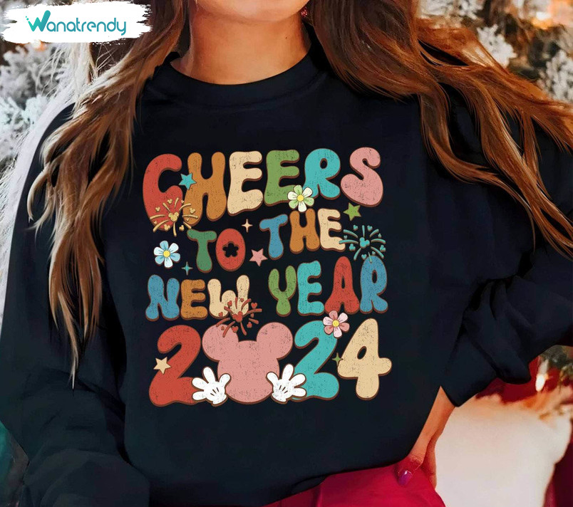 Cheers To The New Year Shirt, Christmas Goblet Crewneck Sweatshirt Unisex Hoodie