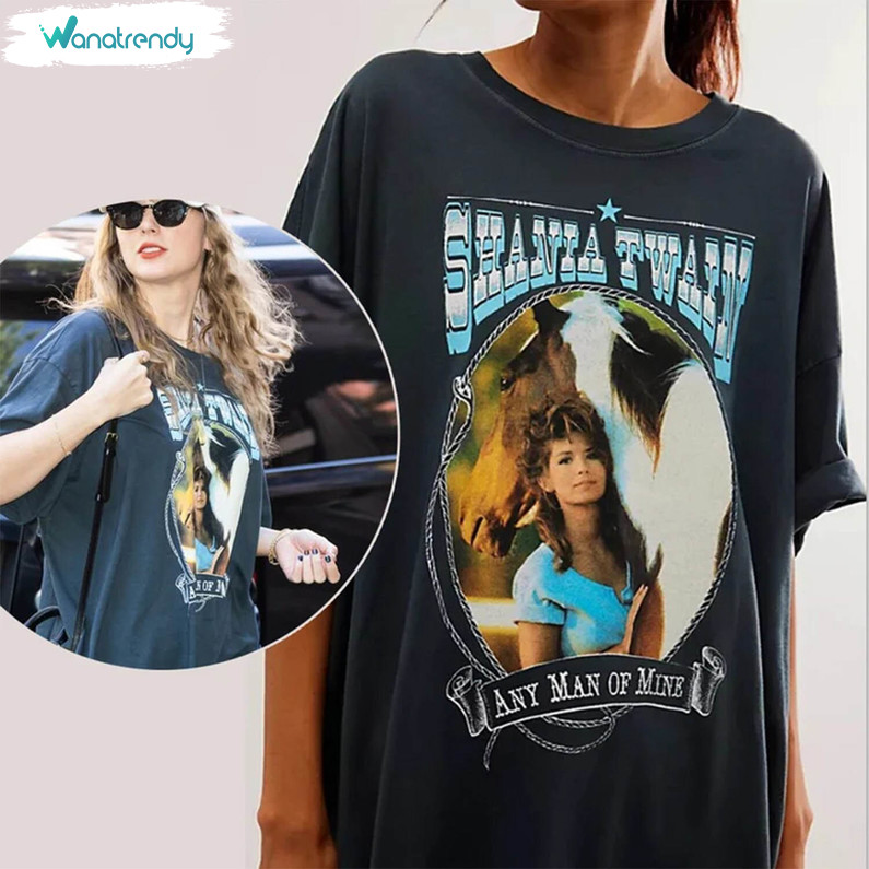 Dolly Parton Shirt, Shania Twain Crewneck Sweatshirt Long Sleeve